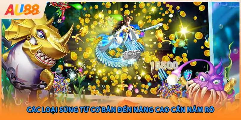 Các loại súng từ cơ bản đến nâng cao cần nắm rõ