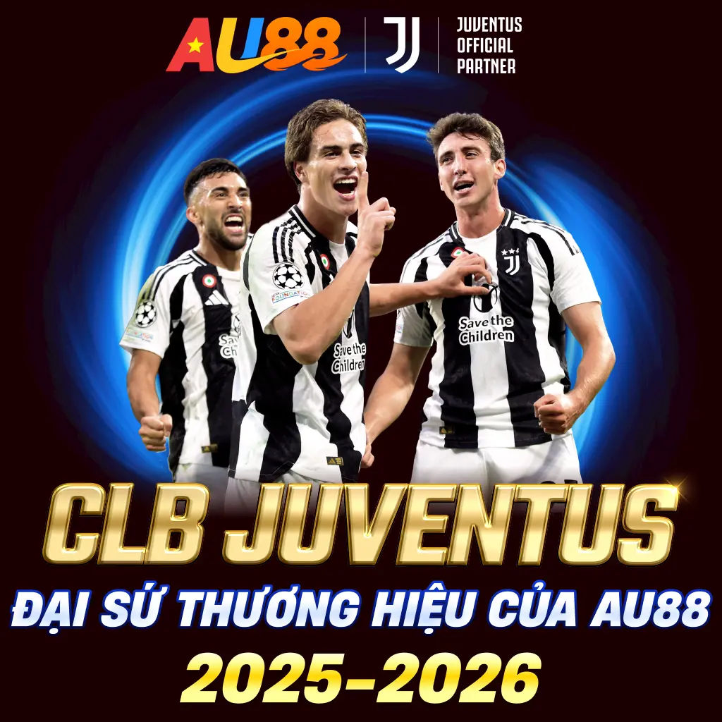 juventus đối tác au88